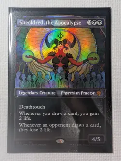 Sheoldred, the Apocalypse (Textured Foil) - Dominaria United (DMU) Near Mint - Image 2