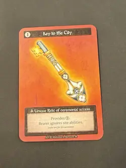 Sorcery Contested Realm Gothic - Key To The City Unique Non Foil - Image 1
