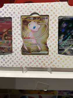 Pokemon TCG 151 UPC Promo Set Mew 053, Mewtwo 052, Metal Mew 205 New Sealed - Image 3