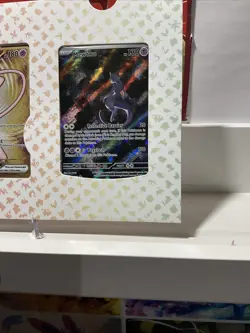 Pokemon TCG 151 UPC Promo Set Mew 053, Mewtwo 052, Metal Mew 205 New Sealed - Image 4