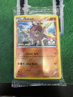 Pokemon Solrock 64/146 Holo 1st 2nd 3rd 4th Place League Promo Pack SEALED!! - Image 1