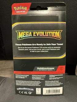 Pokemon TCG- Mega Evolution Checklane Blister Wailord & Wailmer Booster - Image 2