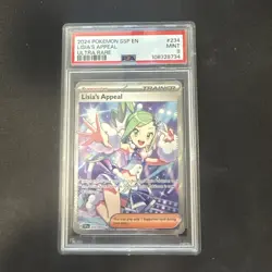 2024 Pokemon Lisia's Appeal Surging Sparks SSP EN #234 Ultra Rare - PSA 9 MINT - Image 1