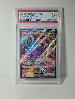 2024 Pokemon SV05 Temporal Forces Walking Wake EX Ultra Rare 189/162 #189 PSA 9 - Image 1