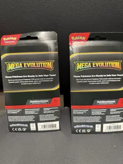 Pokemon Mega Evolutions x2 (Sealed) Single Pack With Promo Wailord & Lycanroc - Image 2