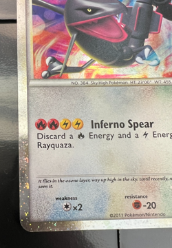 Pokemon Rayquaza SL10 Call of Legends Holofoil Lightly Played!! - Image 5