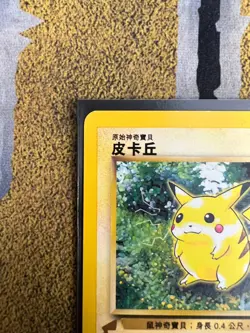 Pokemon CHINESE Pikachu 60/64 World Collection Promo Gold Tail Stamp LP - Image 2