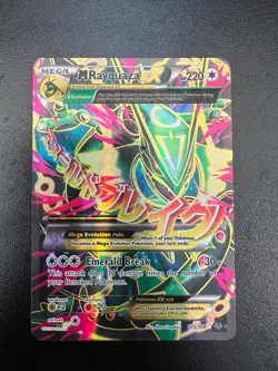 Pokemon M Rayquaza EX 105/108 Roaring Skies Full Art Holofoil Lightly Played!! - Image 1