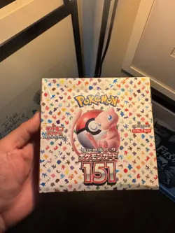 Pokemon TCG Japanese 151 Booster Box Sealed Pokemon Card US Seller With Shrink - Image 1