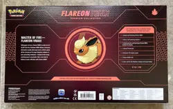 Pokemon TCG Eevee Evolution FLAREON VMAX Premium Collection Sealed Box NEW! - Image 2