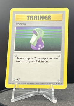 Potion 94/102 - 1st Edition SHADOWLESS - Pokemon Base Set Trainer - Image 1