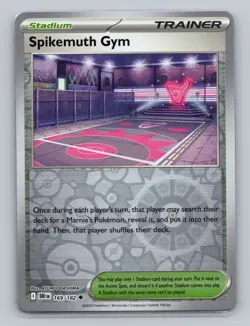 Spikemuth Gym 169/182 Reverse Holo Destined Rivals DRI Pokemon Scarlet Violet - Image 1