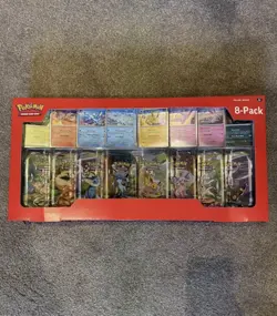 Pokemon TCG Prismatic Evolutions Costco Mini Tins 8 Pack - New & Sealed ✅ - Image 1