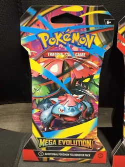 Pokemon TCG - Mega Evolutions Sleeved 4 Pack (Mixed Art Set) Factory Sealed - Image 2