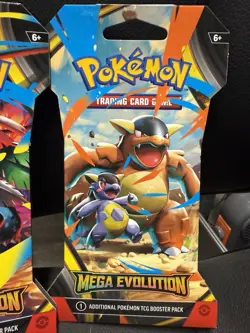 Pokemon TCG - Mega Evolutions Sleeved 4 Pack (Mixed Art Set) Factory Sealed - Image 5