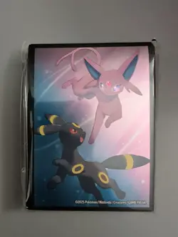 Umbreon and Espeon Sleeves 65 Count Pokemon TCG Prismatic Evolution Brand New - Image 1