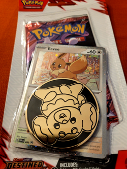 Pokemon Destined Rivals Blister Pack | Eevee Promo | BRAND NEW - Image 2