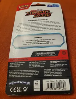 Pokemon Destined Rivals Blister Pack | Eevee Promo | BRAND NEW - Image 3