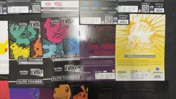 Pokemon Mega Evolutions Scarlet Violet Sword Shield 24 ETB Outer Sleeve EMPTY - Image 5