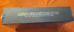 Pokemon Mega Charizard X ex Ultra-Premium Collection Box Sealed-small Tear Wrap - Image 4