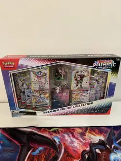 Prismatic Evolutions Premium Figure Collection Pokemon Box Factory Sealed - Image 1