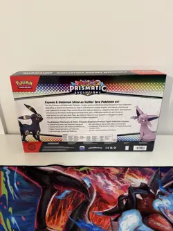 Prismatic Evolutions Premium Figure Collection Pokemon Box Factory Sealed - Image 2