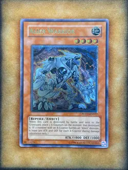 Yugioh Alien Warrior POTD-EN027 Ultimate Rare NM - Image 1