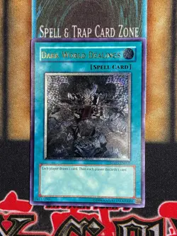 Yugioh Dark World Dealings STON-EN038 Ultimate Rare VLP - Image 1