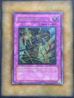 Yugioh Trojan Blast CDIP-EN056 Ultimate Rare 1st Ed NM - Image 1