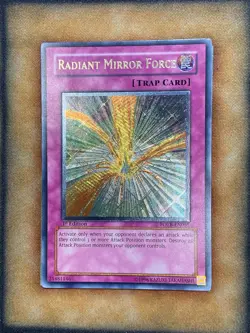 Yugioh Radiant Mirror Force FOTB-EN055 Ultimate Rare 1st Ed NM - Image 1