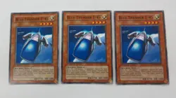 3x BLUE THUNDER T-45 1ST EDITION PTDN-EN038 COMMON YUGIOH NM / UNPLAYED - Image 1