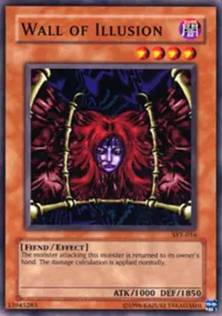 Wall of Illusion - SYE-016 - Common - 1st Edition Lightly Played Starter Deck Yu - Image 1