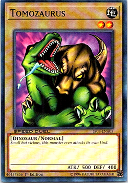Tomozaurus SS03-ENA05 Yu-Gi-Oh! Card Near Mint 1st Edition - Image 1