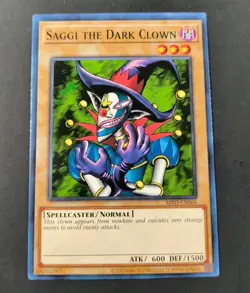 Yu-Gi-Oh! Metal Raiders Saggi The Dark Clown Common Card MRD-EN066 NM - Image 1