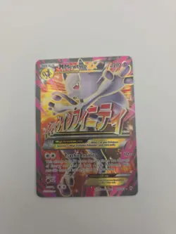 M Mewtwo EX 160/162 Full Art XY Breakthrough English Pokemon TCG Card - Image 1