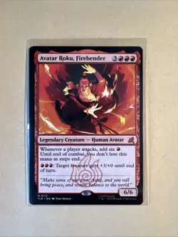 MTG Avatar Roku, Firebender TLE 0112 M NM Regular - Image 1