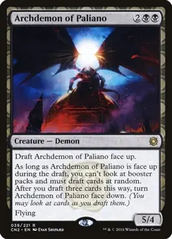 1x Archdemon of Paliano NM Eng MTG - Conspiracy 2 - Image 1