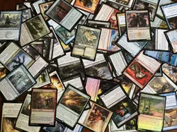 500 MTG Magic the Gathering C/U + 20 RARES/FOILS Bulk Lot NO DUPLICATES! - Image 2