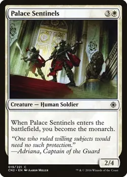 1x Palace Sentinels NM Eng MTG - Conspiracy 2 - Image 1