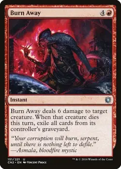 1x Burn Away NM Eng MTG - Conspiracy 2 - Image 1