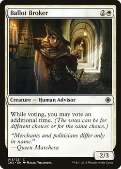 1x Ballot Broker NM Eng MTG - Conspiracy 2 - Image 1