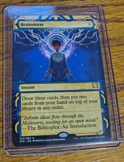MTG Brainstorm Strixhaven Mystical Archives Showcase Magic The Gathering LP X1 - Image 1