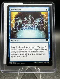 MTG Magic the Gathering Preordain Commander Legends Regular - Image 1