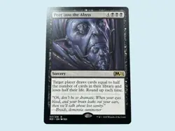 Peer into the Abyss, Core Set 2021, Near Mint, Magic the Gathering MTG - Image 1