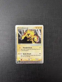 Electabuzz ex #97/109 Ultra Rare Pokemon EX Ruby And Sapphire & English 2003 LP - Image 4