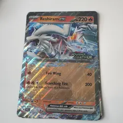Reshiram EX Jumbo Card 30/159 S&V Journey Together (Stamped) - Pokemon TCG - Nm - Image 1