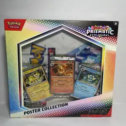 Pokemon TCG Scarlet & Violet Prismatic Evolutions Poster Collection Box - Image 1