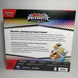 Pokemon TCG Scarlet & Violet Prismatic Evolutions Poster Collection Box - Image 2