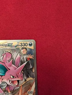 Pokemon TCG Team Rockets Nidoking EX 233/182 Destined Rivals SIR - Image 4