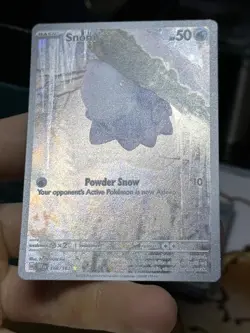 Snom 168/162 Temporal Forces 2024 IR Holo Pokemon Card TCG - Image 4